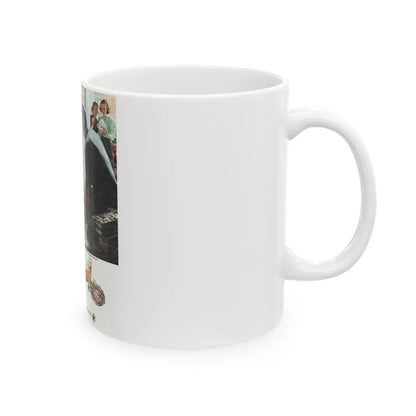 Beer Belongs - Enjoy It, Woman's Home Companion, May 1948 - White Coffee Mug - Go Mug Yourself