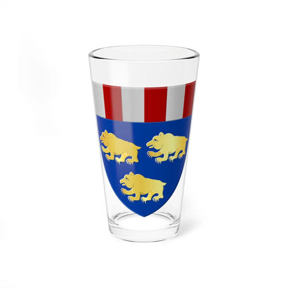 Beernem wapen (Belgium) (Coat of Arms) Pint Glass 16oz 16oz - Go Mug Yourself