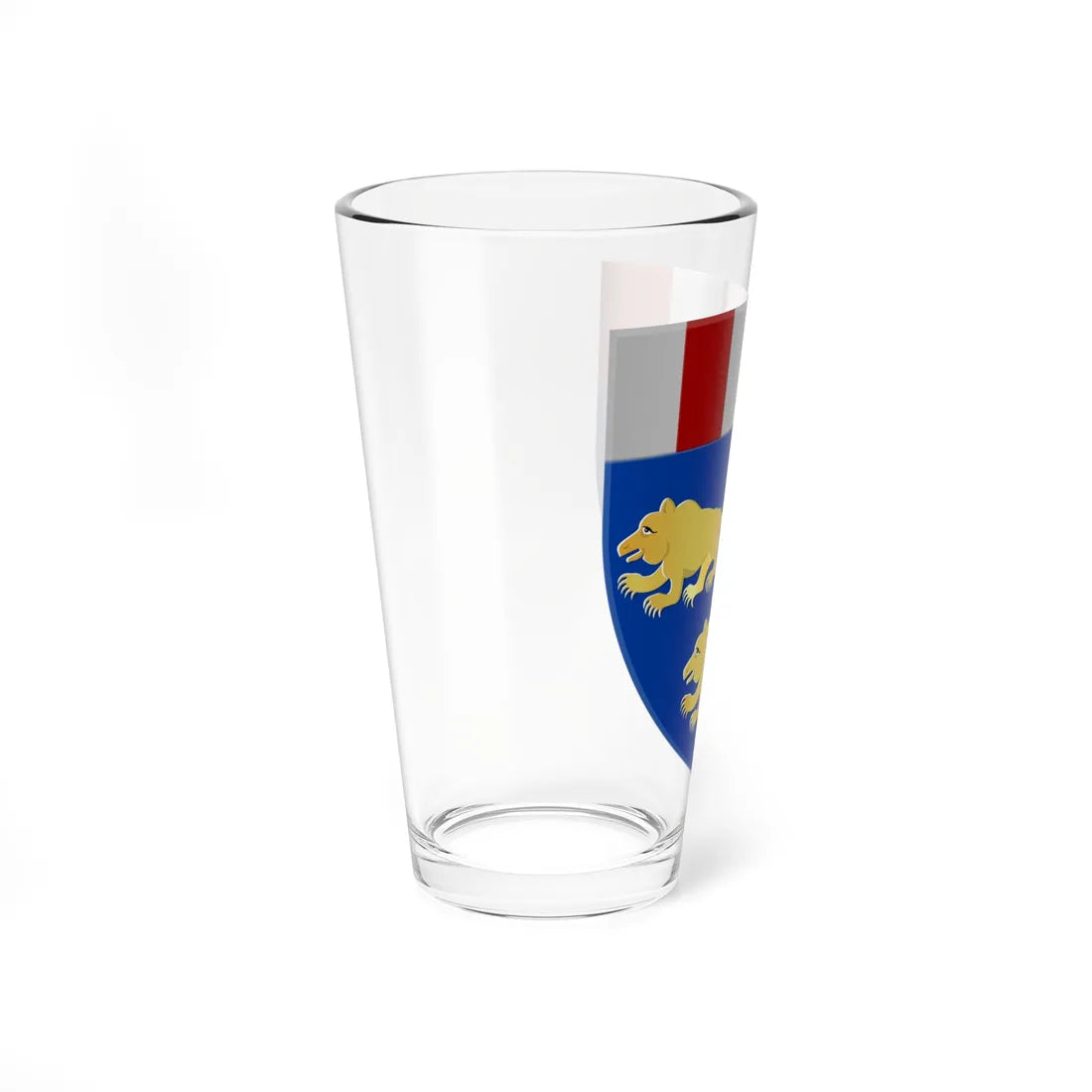 Beernem wapen (Belgium) (Coat of Arms) Pint Glass 16oz - Go Mug Yourself