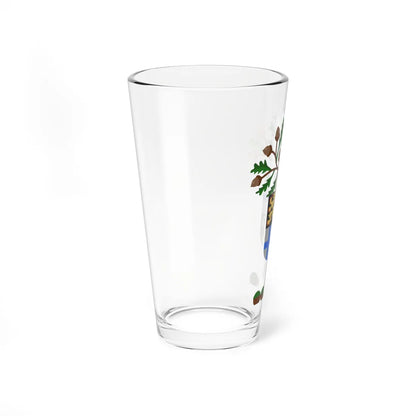 Beersel wapen (Belgium) (Coat of Arms) Pint Glass 16oz - Go Mug Yourself