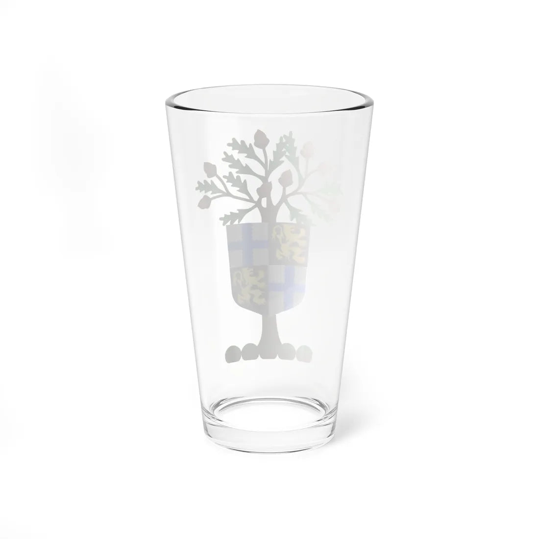 Beersel wapen (Belgium) (Coat of Arms) Pint Glass 16oz - Go Mug Yourself