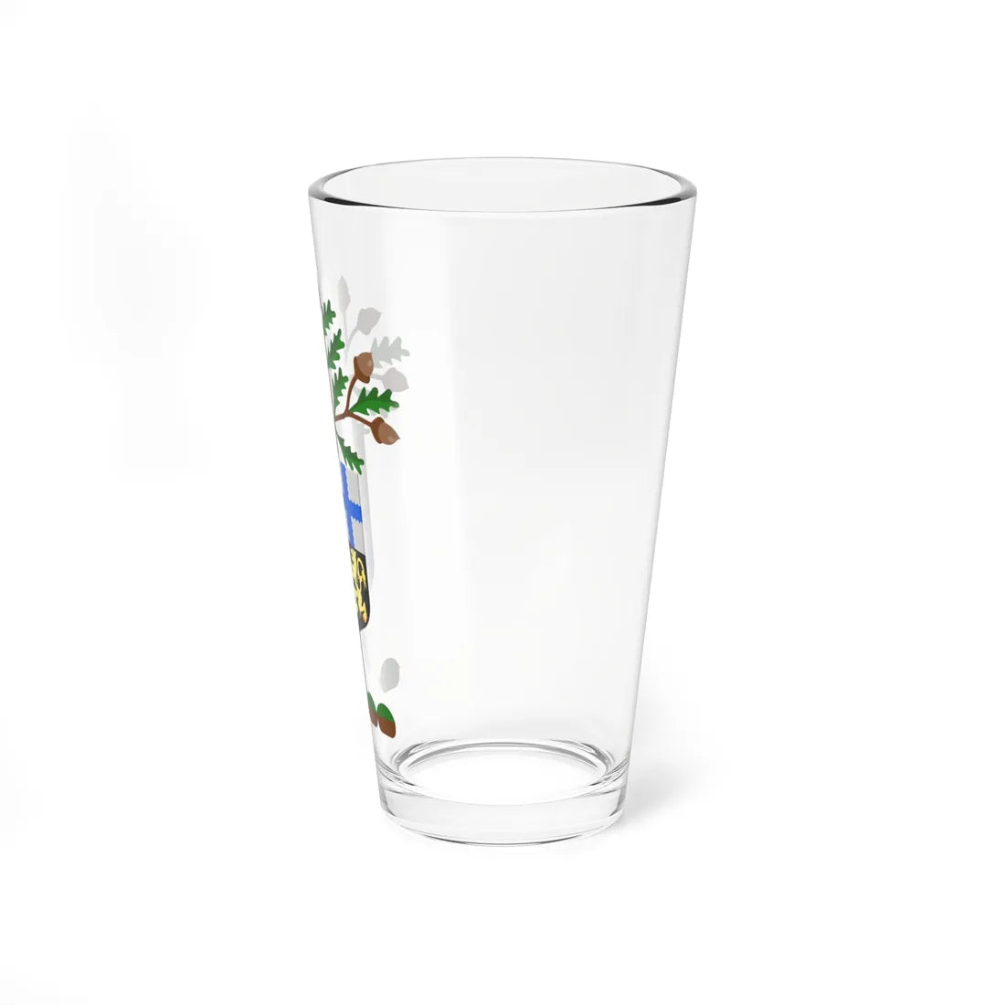 Beersel wapen (Belgium) (Coat of Arms) Pint Glass 16oz - Go Mug Yourself