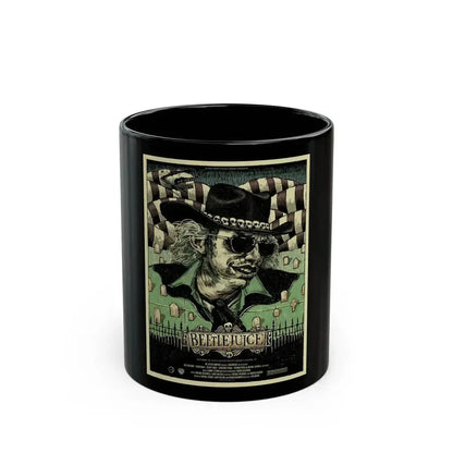 BEETLEJUICE (ALAMO) 1988 Movie Poster - Black Coffee Mug 11oz - Go Mug Yourself