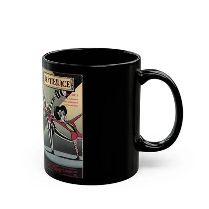 BEETLEJUICE CARTOON VOLUME 3 (VHS COVER) - Black Coffee Mug - Go Mug Yourself