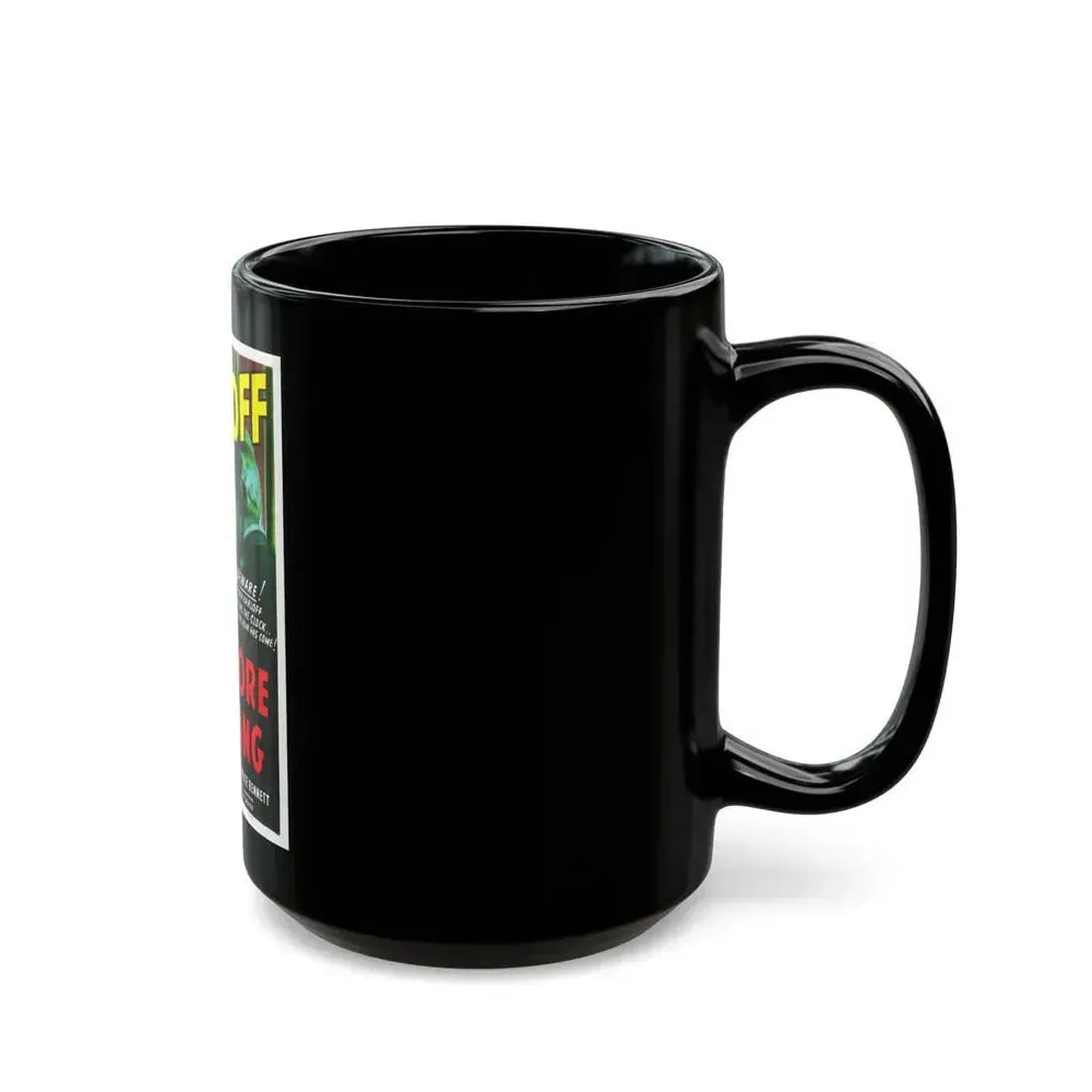BEFORE I HANG 1940 Movie Poster - Black Coffee Mug - Go Mug Yourself