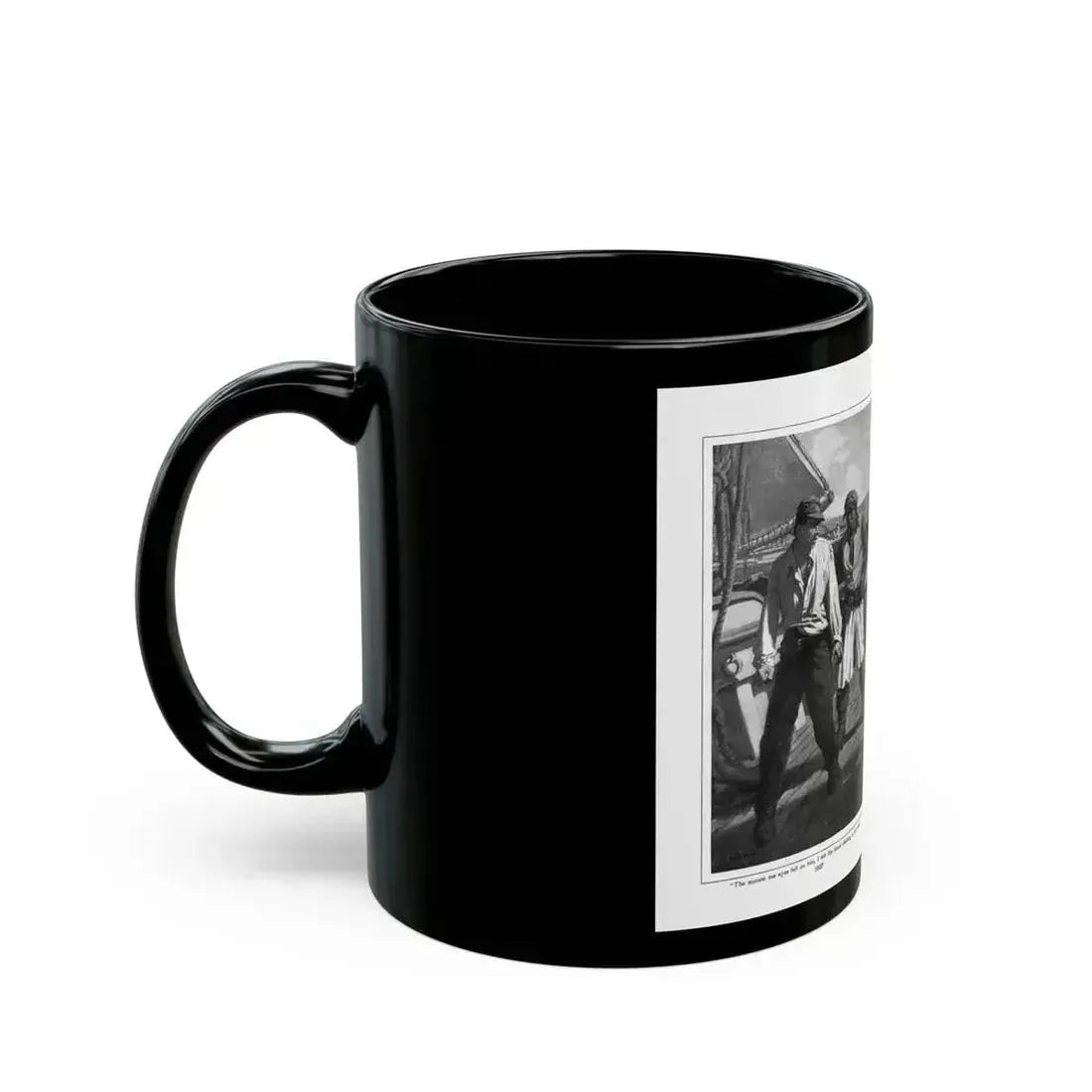 Before Michael Came, The Red Book Magazine, April 1912 - Black Coffee Mug - Go Mug Yourself