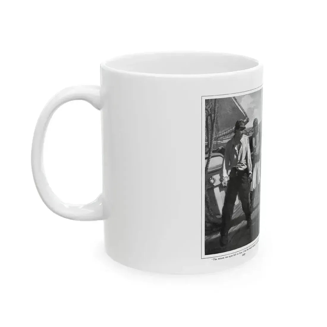 Before Michael Came, The Red Book Magazine, April 1912 - White Coffee Mug - Go Mug Yourself