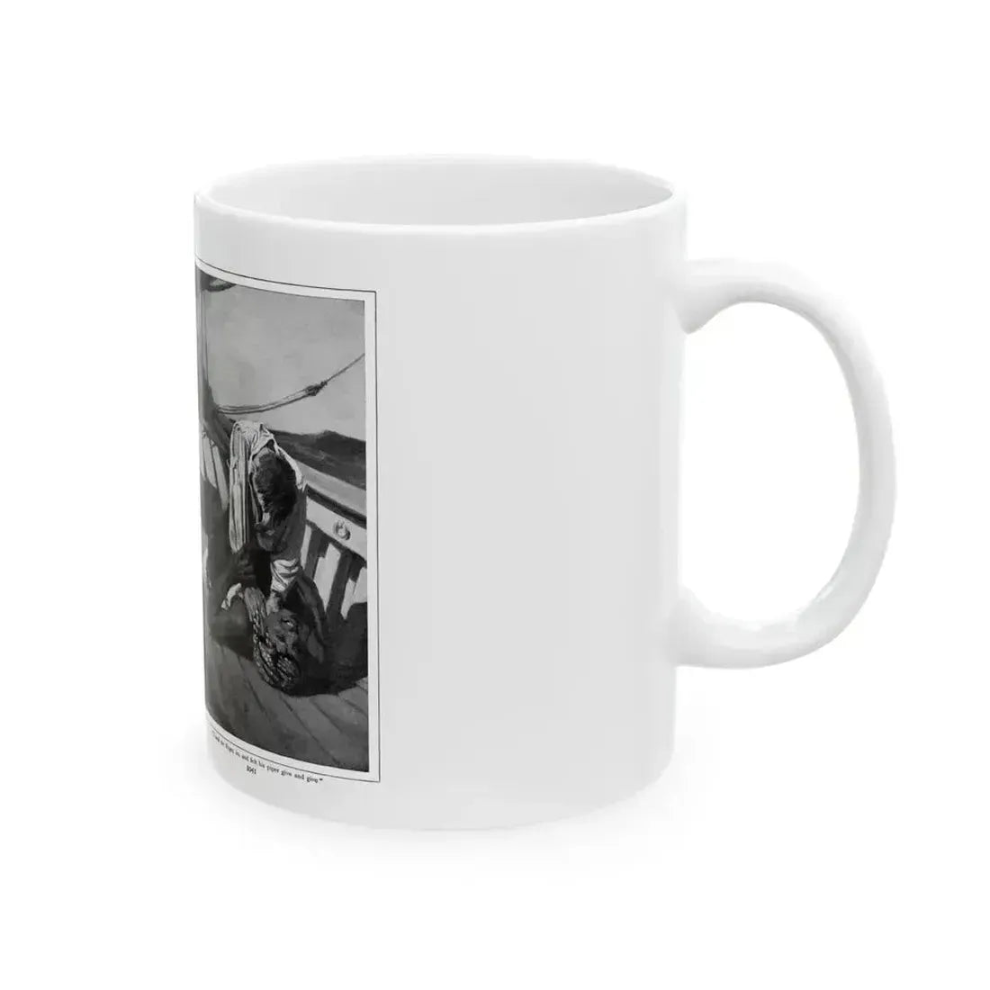Before Michael Came, The Red Book Magazine, April 1912 - White Coffee Mug - Go Mug Yourself