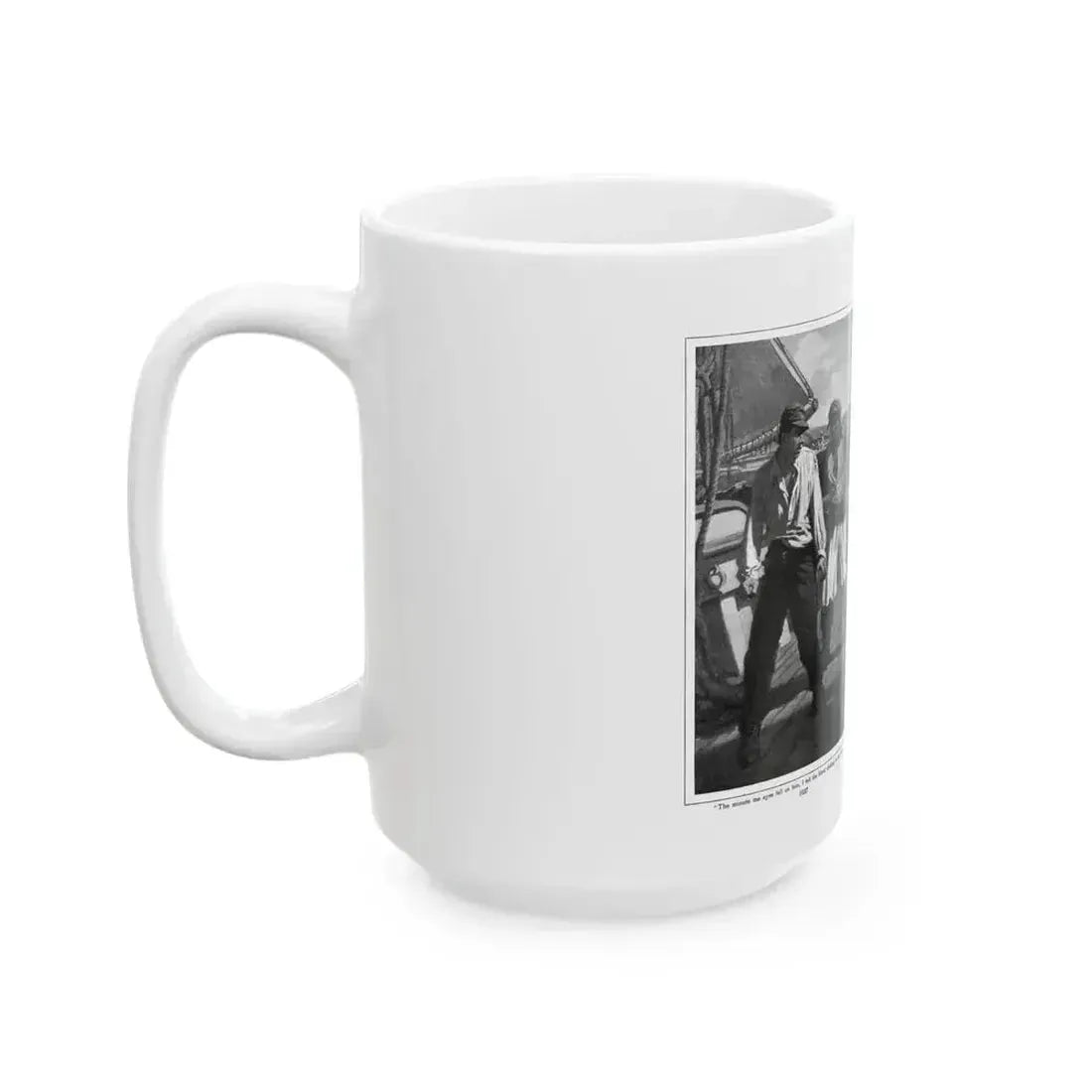 Before Michael Came, The Red Book Magazine, April 1912 - White Coffee Mug - Go Mug Yourself