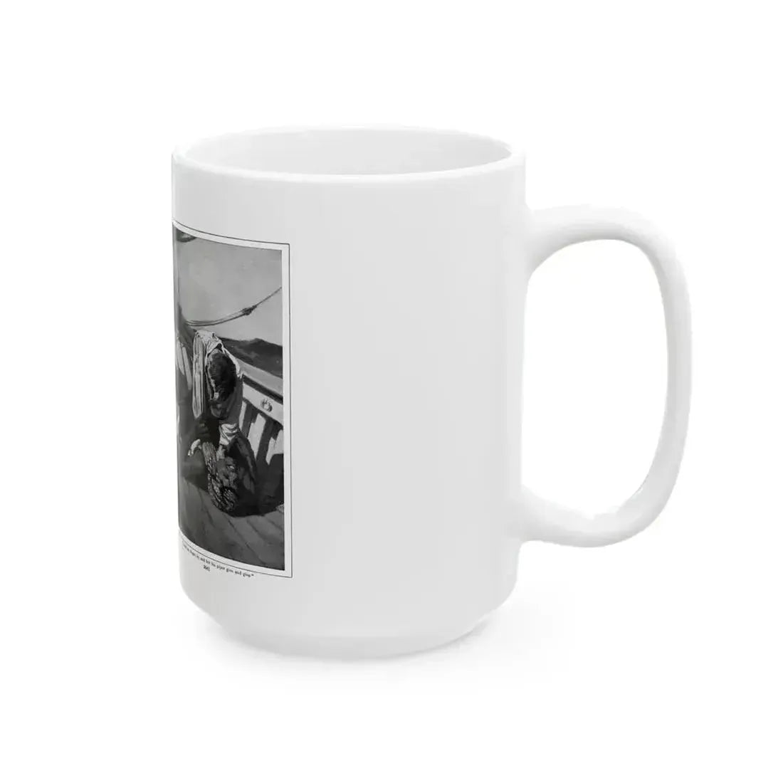 Before Michael Came, The Red Book Magazine, April 1912 - White Coffee Mug - Go Mug Yourself