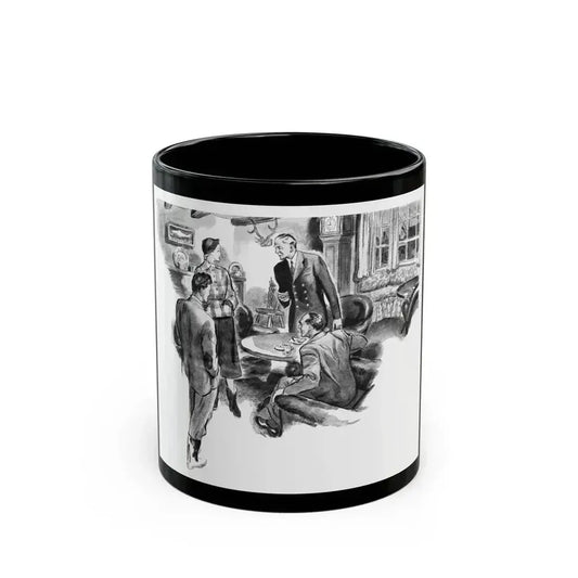 Beggars Of Youth, Ladies Journal magazine, 1949 - Black Coffee Mug 11oz - Go Mug Yourself