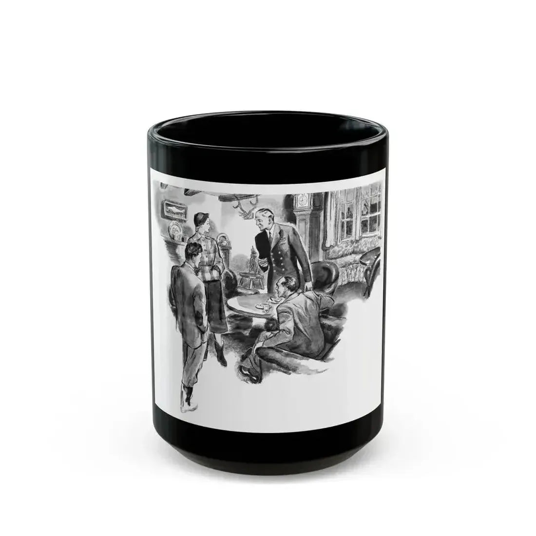 Beggars Of Youth, Ladies Journal magazine, 1949 - Black Coffee Mug 15oz - Go Mug Yourself