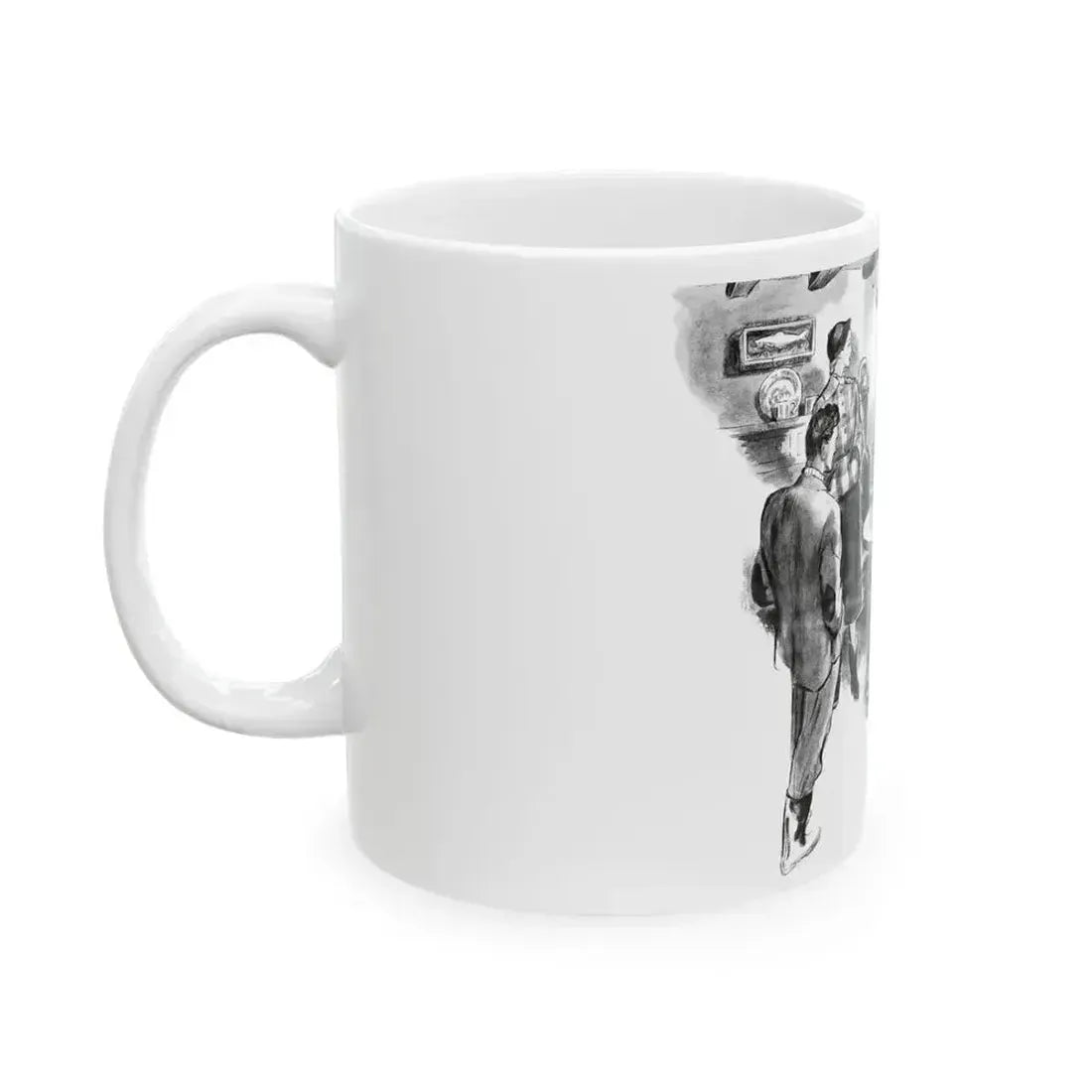 Beggars Of Youth, Ladies Journal magazine, 1949 - White Coffee Mug - Go Mug Yourself