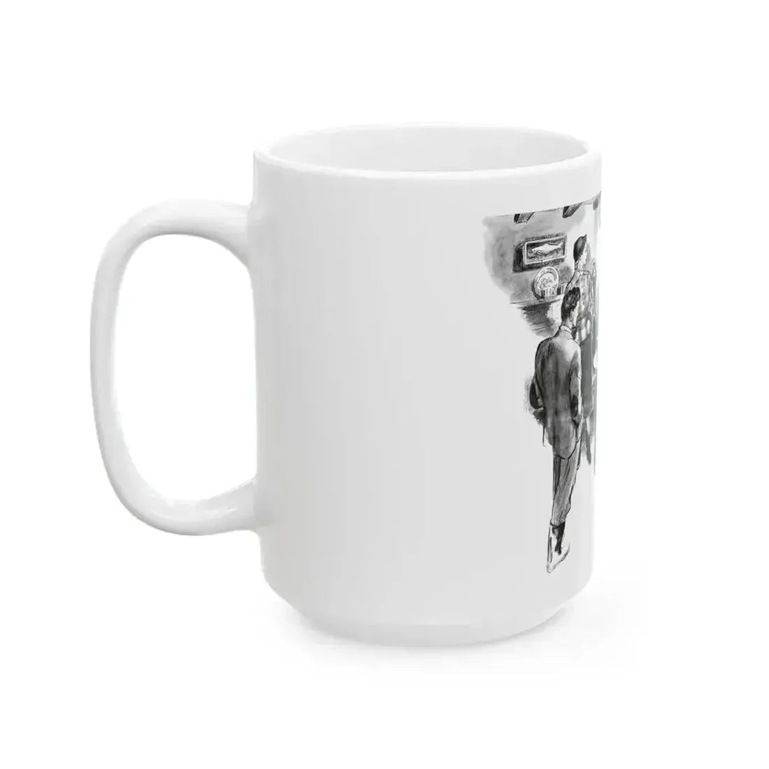Beggars Of Youth, Ladies Journal magazine, 1949 - White Coffee Mug - Go Mug Yourself