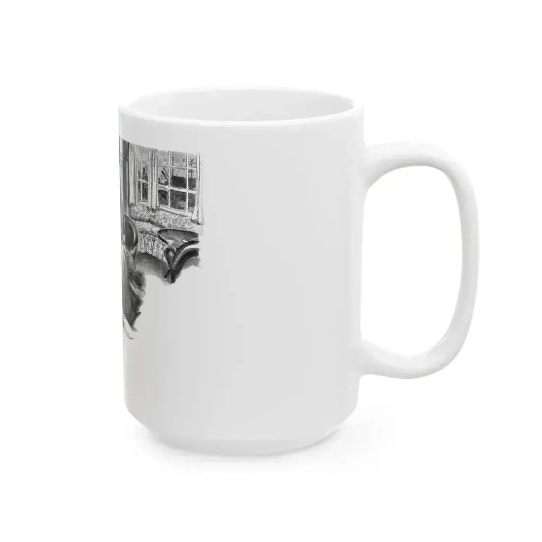 Beggars Of Youth, Ladies Journal magazine, 1949 - White Coffee Mug - Go Mug Yourself