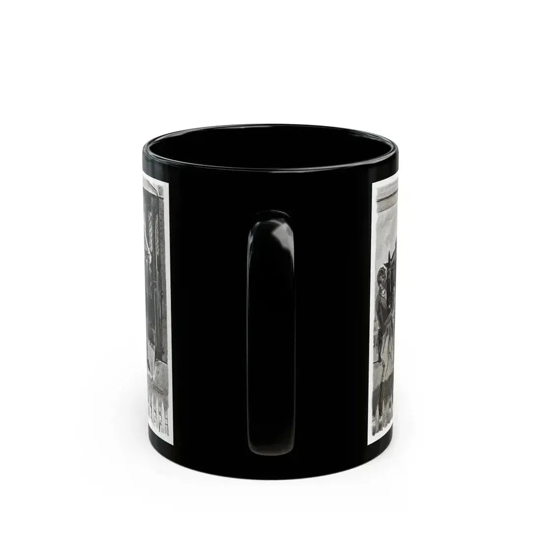 Beginning - Beyond Control (1), Liberty magazine, August 6, 1932 - Black Coffee Mug - Go Mug Yourself