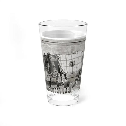 Beginning - Beyond Control (1), Liberty magazine, August 6, 1932 (Magazine Illustration) Pint Glass 16oz - Go Mug Yourself