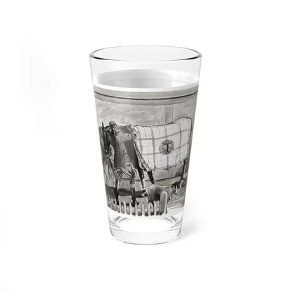 Beginning - Beyond Control (1), Liberty magazine, August 6, 1932 (Magazine Illustration) Pint Glass 16oz - Go Mug Yourself