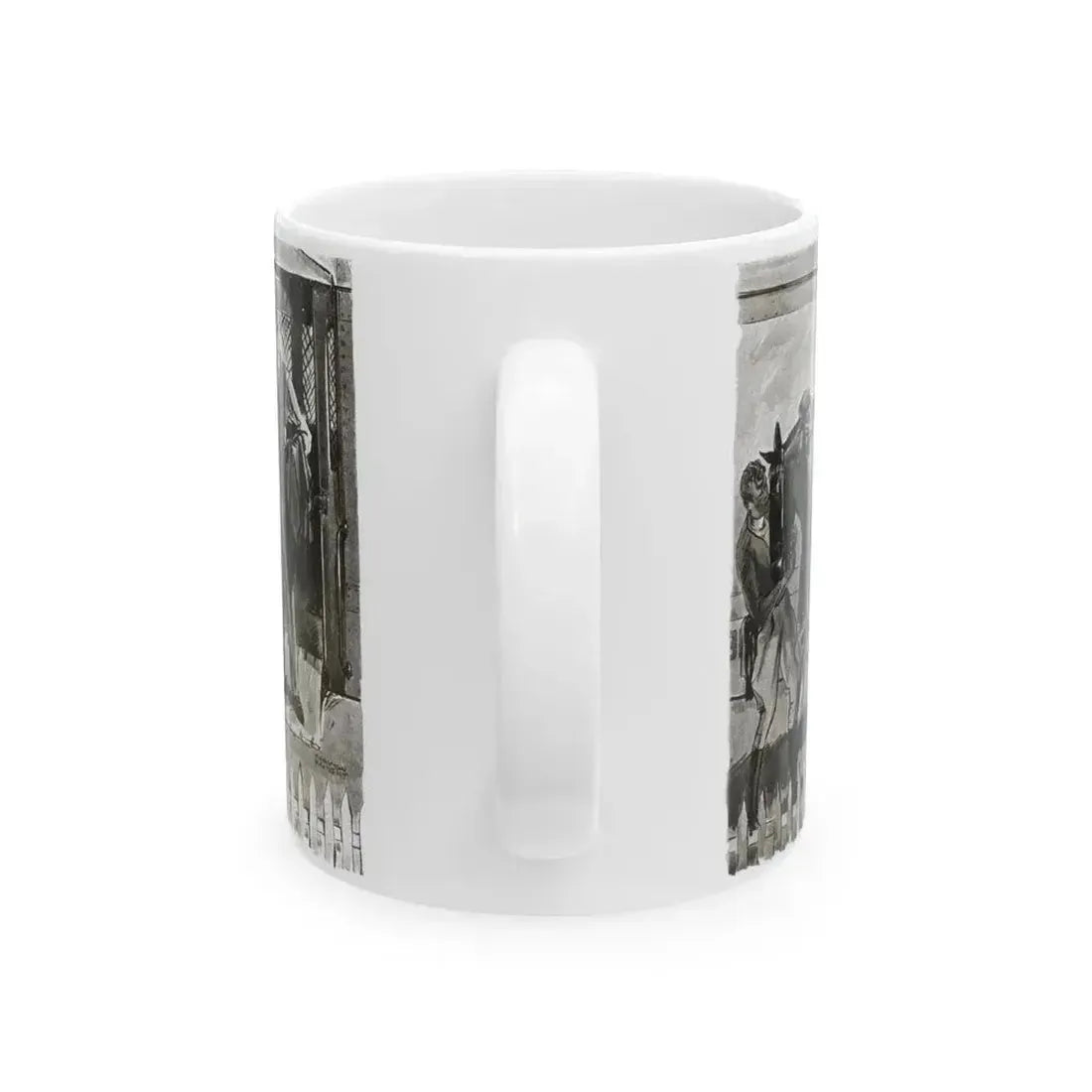 Beginning - Beyond Control (1), Liberty magazine, August 6, 1932 - White Coffee Mug - Go Mug Yourself
