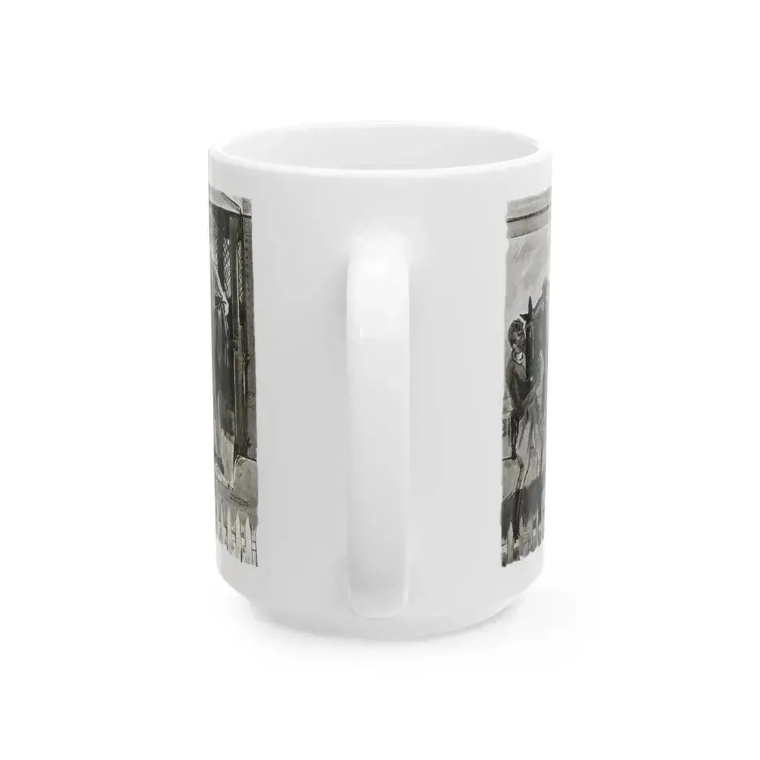 Beginning - Beyond Control (1), Liberty magazine, August 6, 1932 - White Coffee Mug - Go Mug Yourself