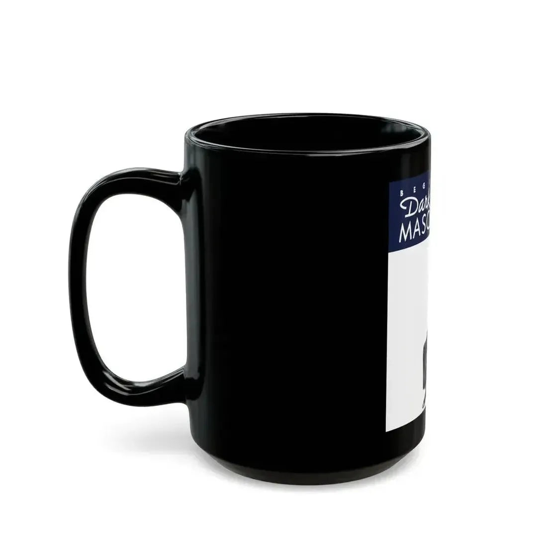 Beginning - Dark Masquerade (1), Liberty magazine, May 23, 1936 - Black Coffee Mug - Go Mug Yourself