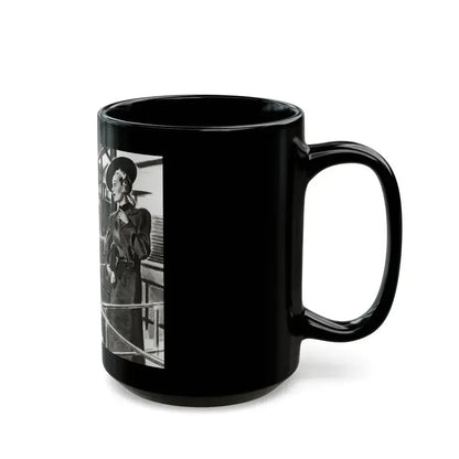 Beginning - Footsteps Behind Her, Liberty magazine, June 21, 1941 - Black Coffee Mug - Go Mug Yourself