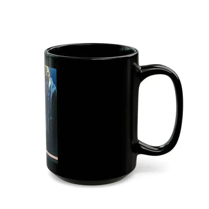 Beginning Of Love by Jane Freeland, Woman magazine, 1956 - Black Coffee Mug - Go Mug Yourself