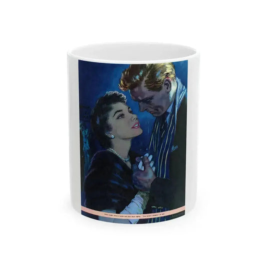 Beginning Of Love by Jane Freeland, Woman magazine, 1956 - White Coffee Mug 11oz - Go Mug Yourself
