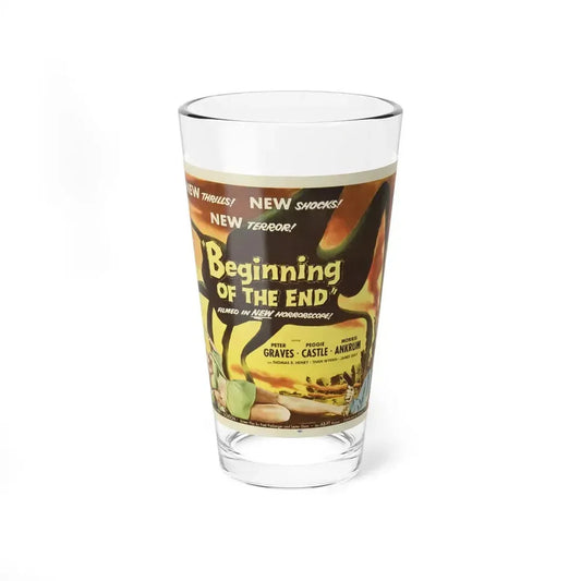 BEGINNING OF THE END (2) 1957 Movie Poster - Pint Glass 16oz 16oz - Go Mug Yourself