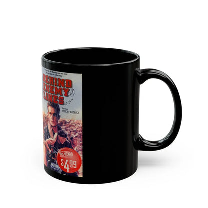 BEHIND ENEMY LINES (VHS COVER) - Black Coffee Mug-Go Mug Yourself