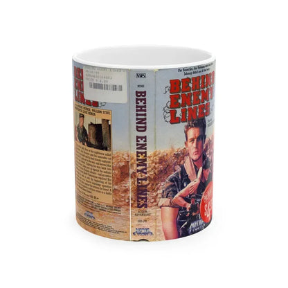 BEHIND ENEMY LINES (VHS COVER) - White Coffee Mug 11oz - Go Mug Yourself