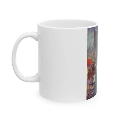 Behind The Scenes At A Circus, Help Yourself Annual, 1931 - White Coffee Mug - Go Mug Yourself