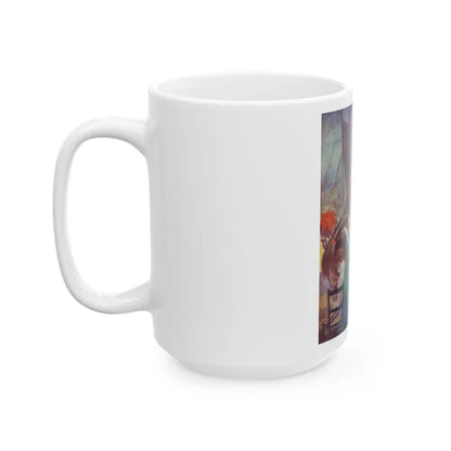 Behind The Scenes At A Circus, Help Yourself Annual, 1931 - White Coffee Mug - Go Mug Yourself