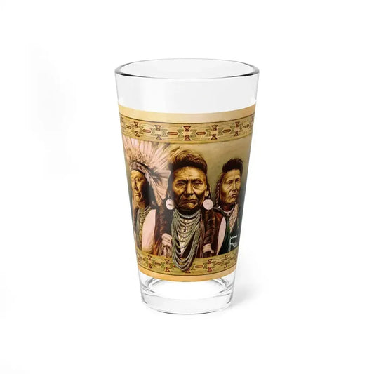 Behrens, David - Chief Joseph (Native Americans in Art) Pint Glass 16oz 16oz - Go Mug Yourself