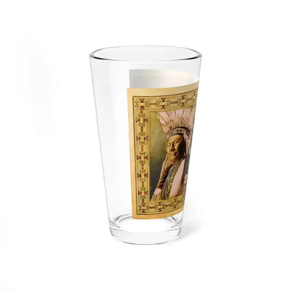 Behrens, David - Chief Joseph (Native Americans in Art) Pint Glass 16oz - Go Mug Yourself