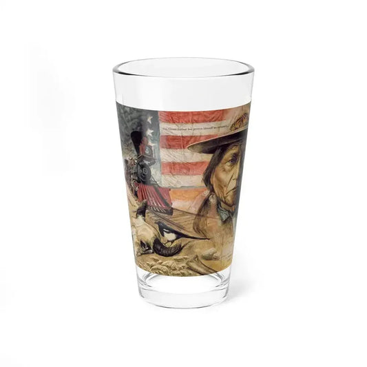 Behrens, David - Iron Horse (Native Americans in Art) Pint Glass 16oz 16oz - Go Mug Yourself