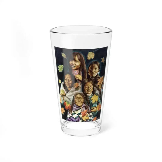 Behrens, David - Talking Leaves (Native Americans in Art) Pint Glass 16oz 16oz - Go Mug Yourself