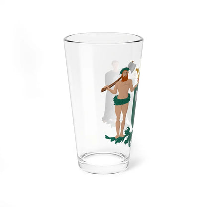 Beilen wapen (Netherlands) (Coat of Arms) Pint Glass 16oz - Go Mug Yourself
