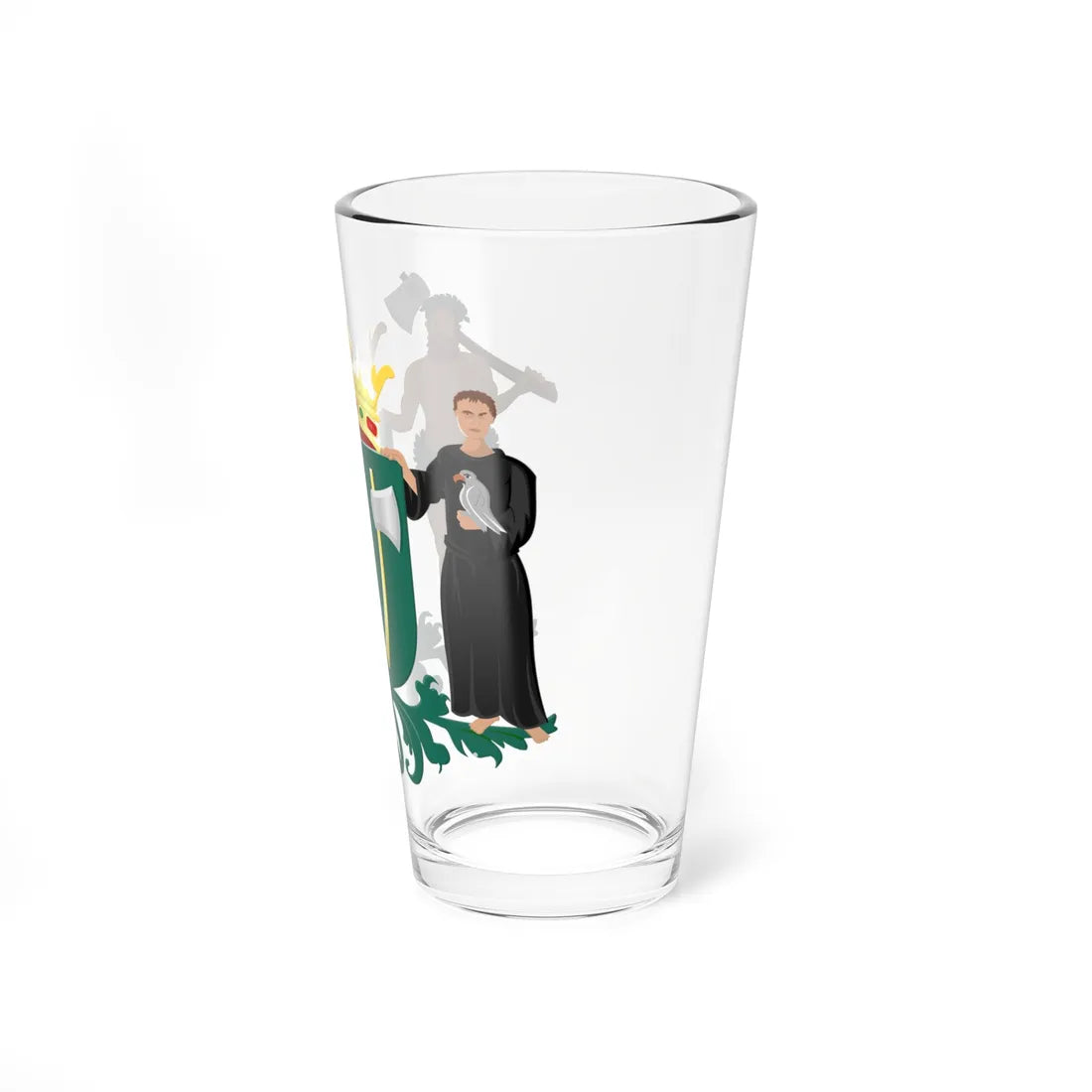 Beilen wapen (Netherlands) (Coat of Arms) Pint Glass 16oz - Go Mug Yourself