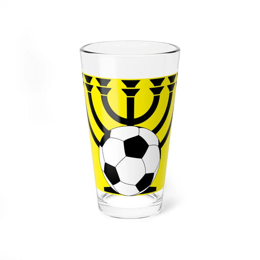 Beitar Jerusalem Menorah (Israel) Pint Glass 16oz 16oz - Go Mug Yourself