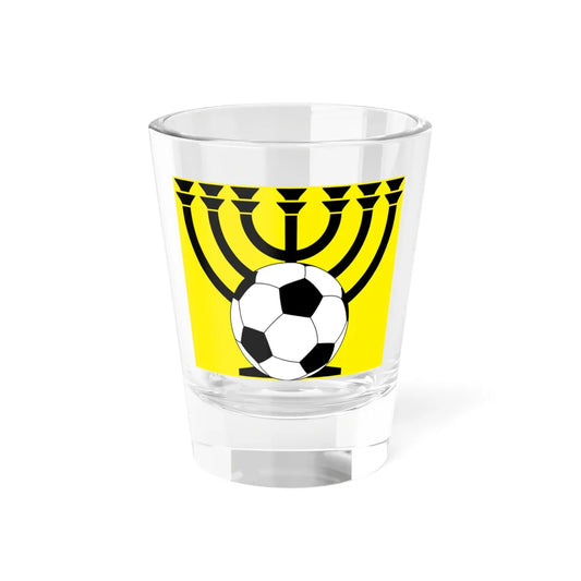 Beitar Jerusalem Menorah (Israel) Shot Glass 1.5oz 1.5oz - Go Mug Yourself
