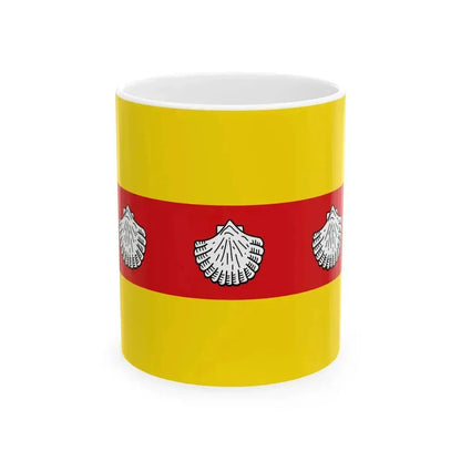 BEL Knokke-Heist Flag (Belgium) White Coffee Mug 11oz - Go Mug Yourself