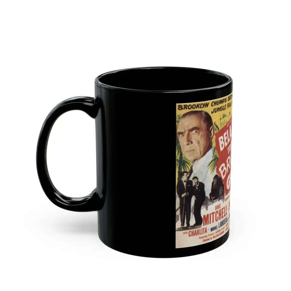 BELA LUGOSI MEETS A BROOKLYN GORILLA 1952 Movie Poster - Black Coffee Mug - Go Mug Yourself