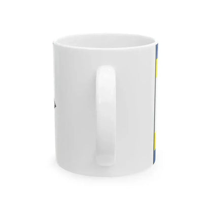 Bela Zilina Flag (Slovakia) White Coffee Mug - Go Mug Yourself