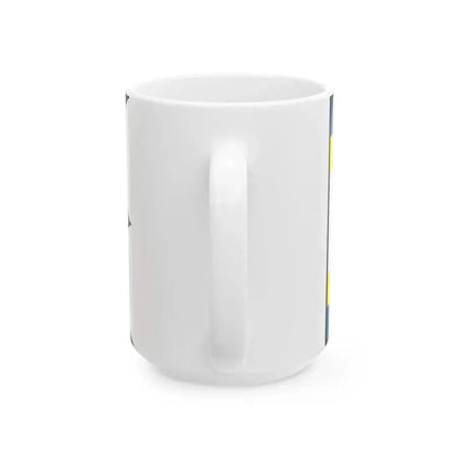 Bela Zilina Flag (Slovakia) White Coffee Mug - Go Mug Yourself