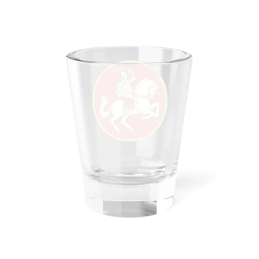 Герб БНР (Belarus) (Coat of Arms) Shot Glass 1.5oz - Go Mug Yourself