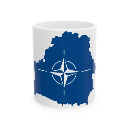 Belarus NATO (Belarus) White Coffee Mug 11oz - Go Mug Yourself