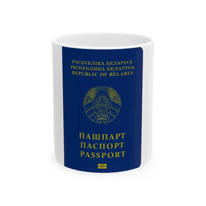 Belarus Passport - White Coffee Mug 11oz - Go Mug Yourself
