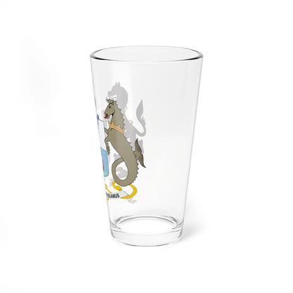 Belfast City Coat of Arms (United Kingdom) (Coat of Arms) Pint Glass 16oz - Go Mug Yourself