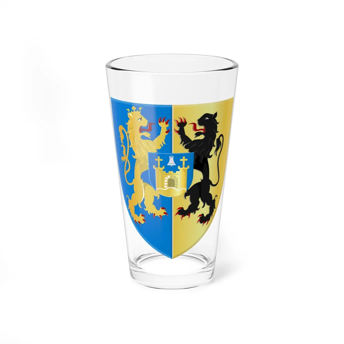 Belfeld wapen (Netherlands) (Coat of Arms) Pint Glass 16oz 16oz - Go Mug Yourself